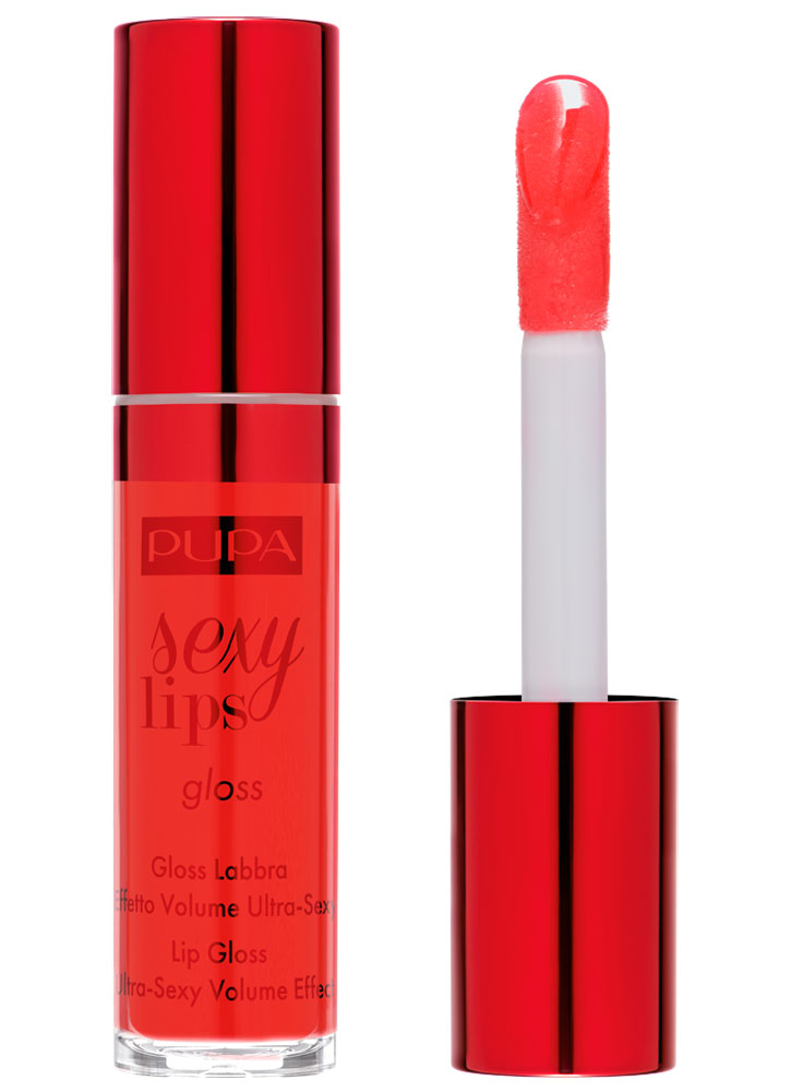 

Блеск для губ Привлекательный коралловый PUPA, SEXY LIPS lip gloss