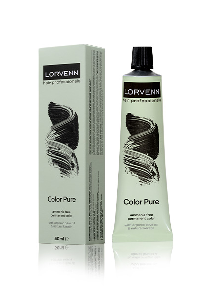 Краска для волос безаммиачная LORVENN HAIR PROFESSIONALS Color Pure тон 5.32 Каштан 5.32 5.32 - Каштан