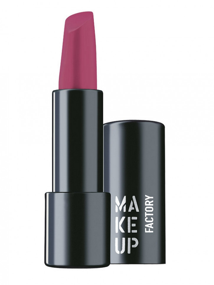 

Помада для губ полуматовая Ярко-розовый MAKE UP FACTORY