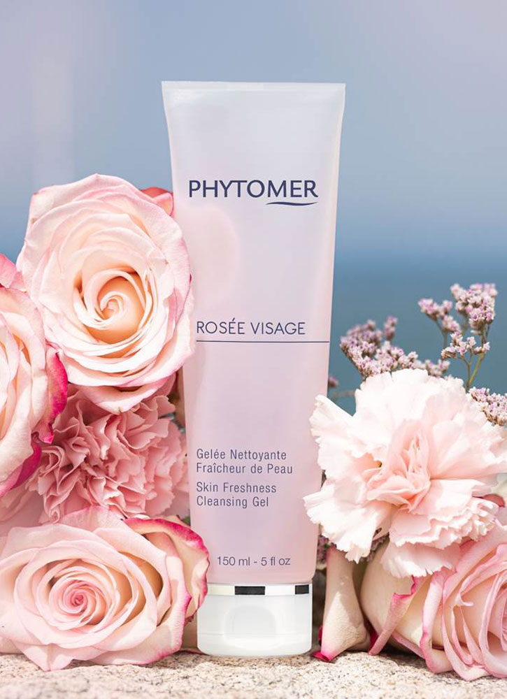 Гель очищающий для лица Розовая вода PHYTOMER Rosee Visage