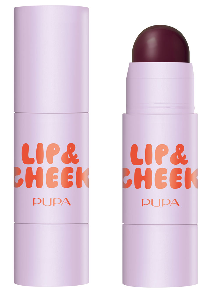 Румяна и бальзам для губ в стике PUPA MILANO Lip & Cheek 003 Сочная вишня