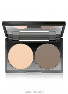 Пудра компактная для контуринга Duo Contouring Powder тон 15