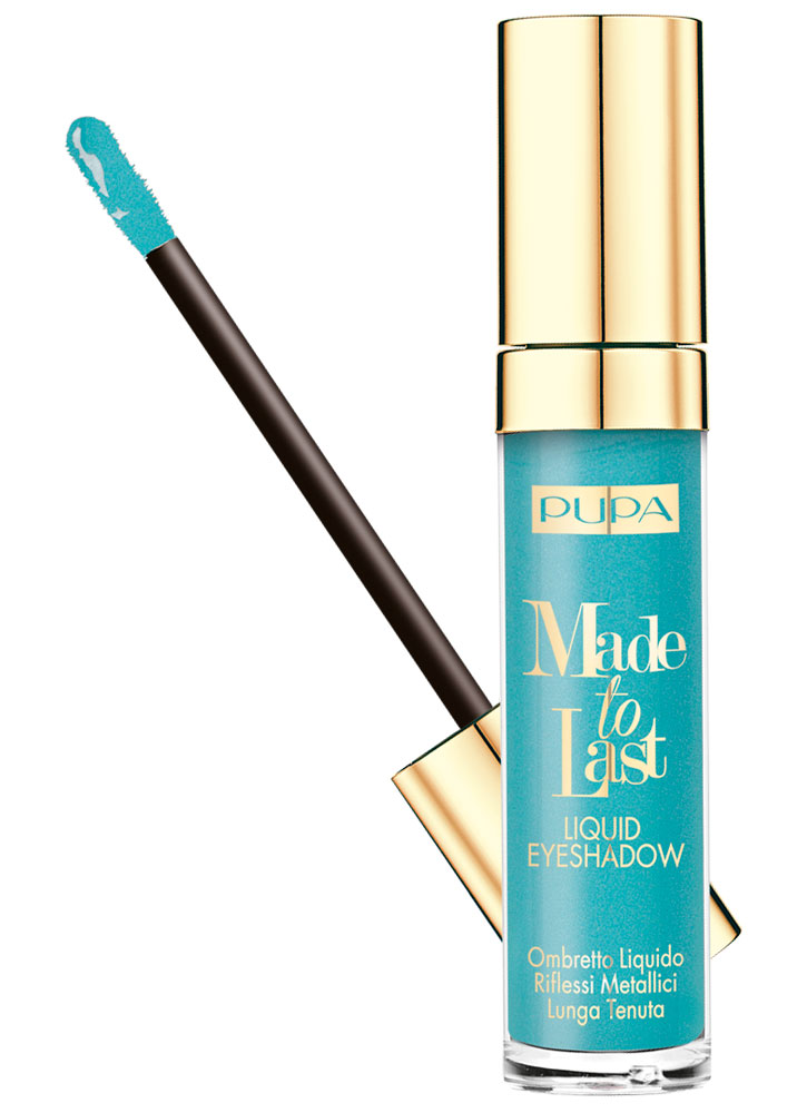 

Тени для век жидкие Синий Тиффани PUPA; Made To Last Liquid Eyeshadow