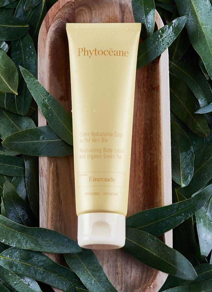 Молочко для тела увлажняющее с Зеленым чаем PHYTOCEANE Emeraude