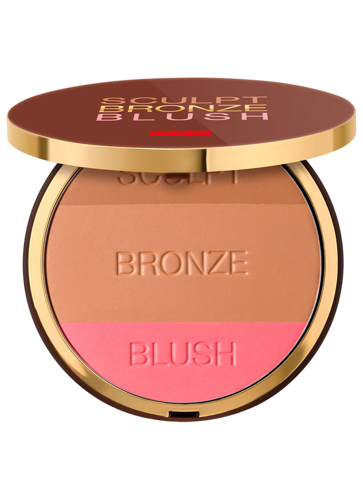 

Скульптор-бронзер-румяна для светлой кожи PUPA, SCULPT BRONZE BLUSH