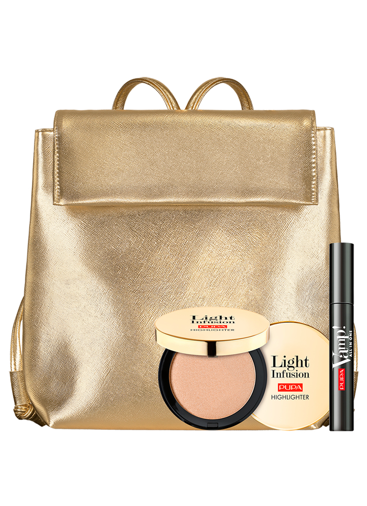 

Набор Тушь VAMP!Mascara ALL IN ONE+иллюминатор для лица-концентрат света Light Infusion Highlighter PUPA, Vamp! Mascara All in One+Light Infusion Highlighter