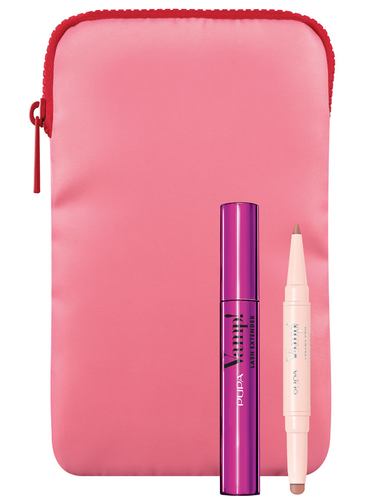 Набор косметический PUPA Vamp! Lash Extender+Vamp! Creamy Duo+E-Book Reader Case 001 Черный