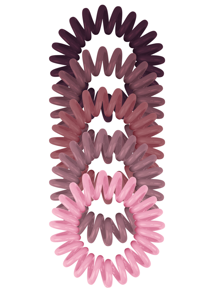 

Набор резинок-спиралек для волос (5 шт.) BETER, Hair spiral bands set (5 pcs)