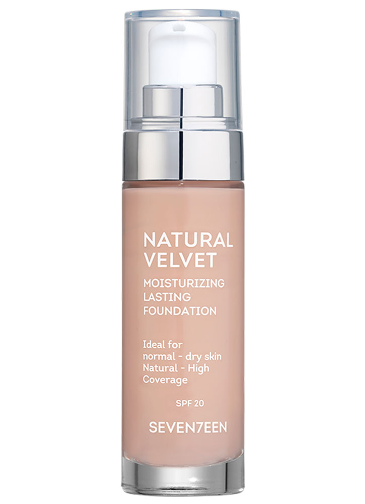 Крем тональный длительного действия SEVEN7EEN Natural Velvet SPF20 6 Темный бежевый