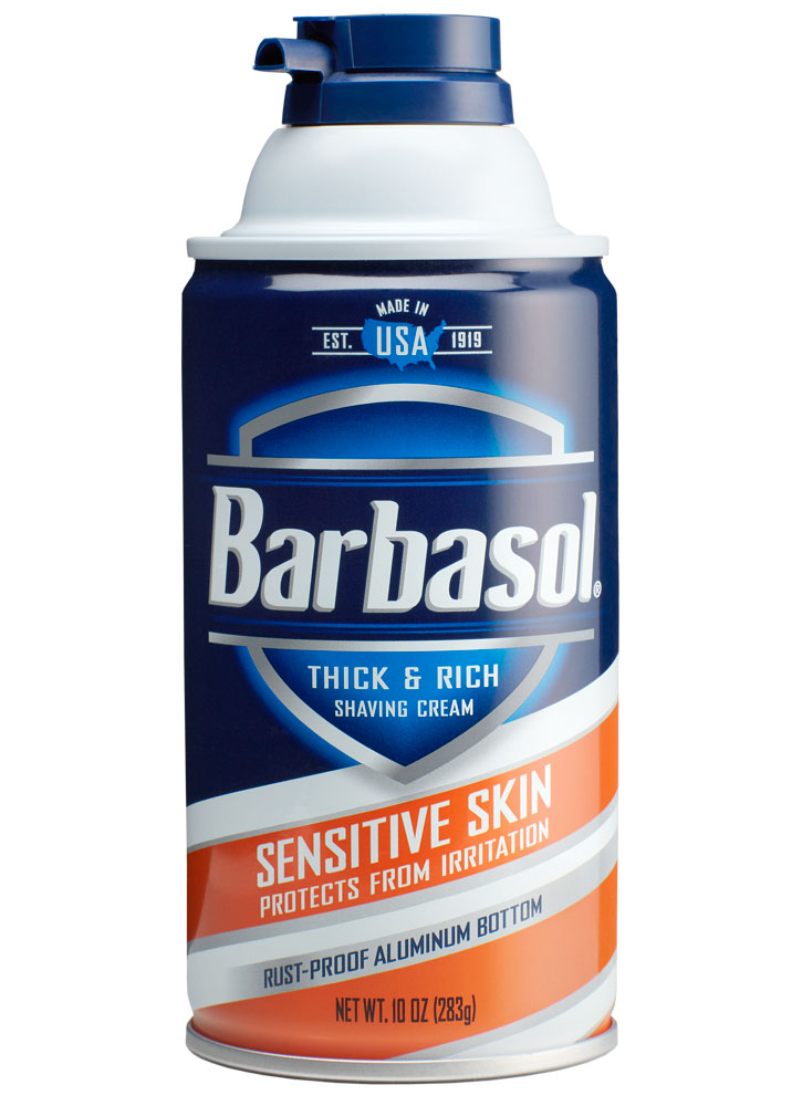 

Крем-пена для бритья для чувствитвительной кожи BARBASOL, Sensitive Skin Shaving Cream 283g