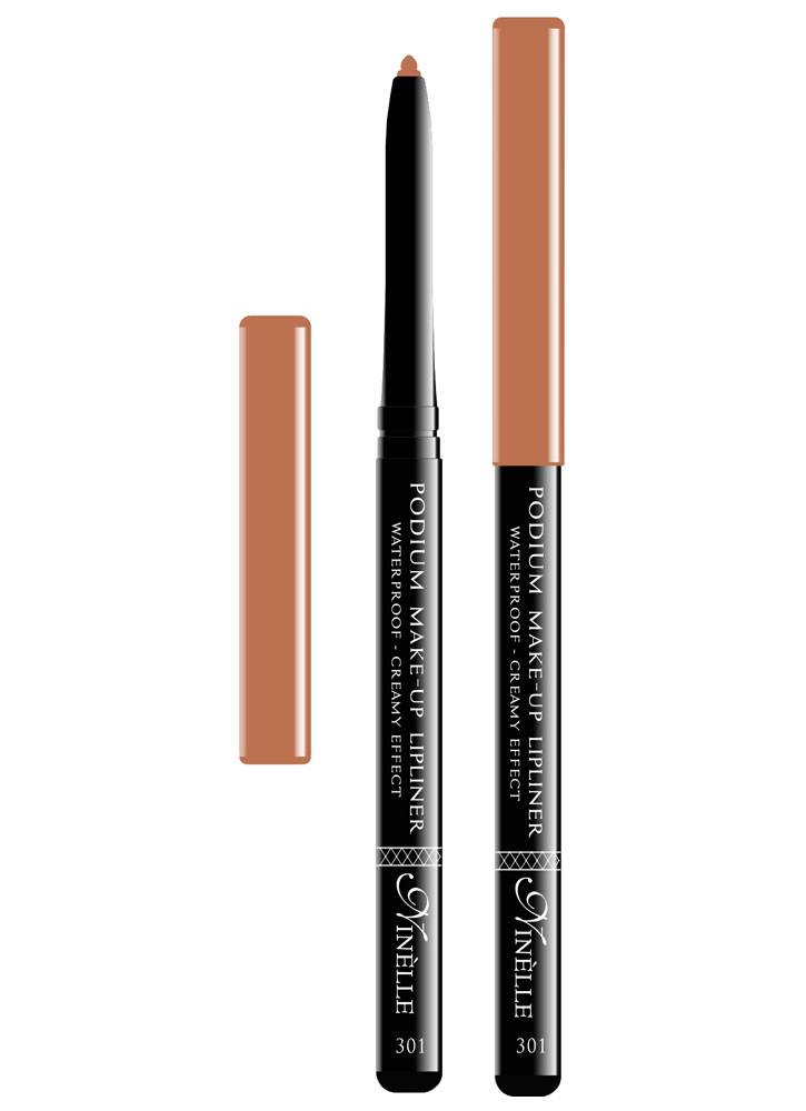 

Карандаш для губ водостойкий Бежевый NINELLE, Podium Make-Up
