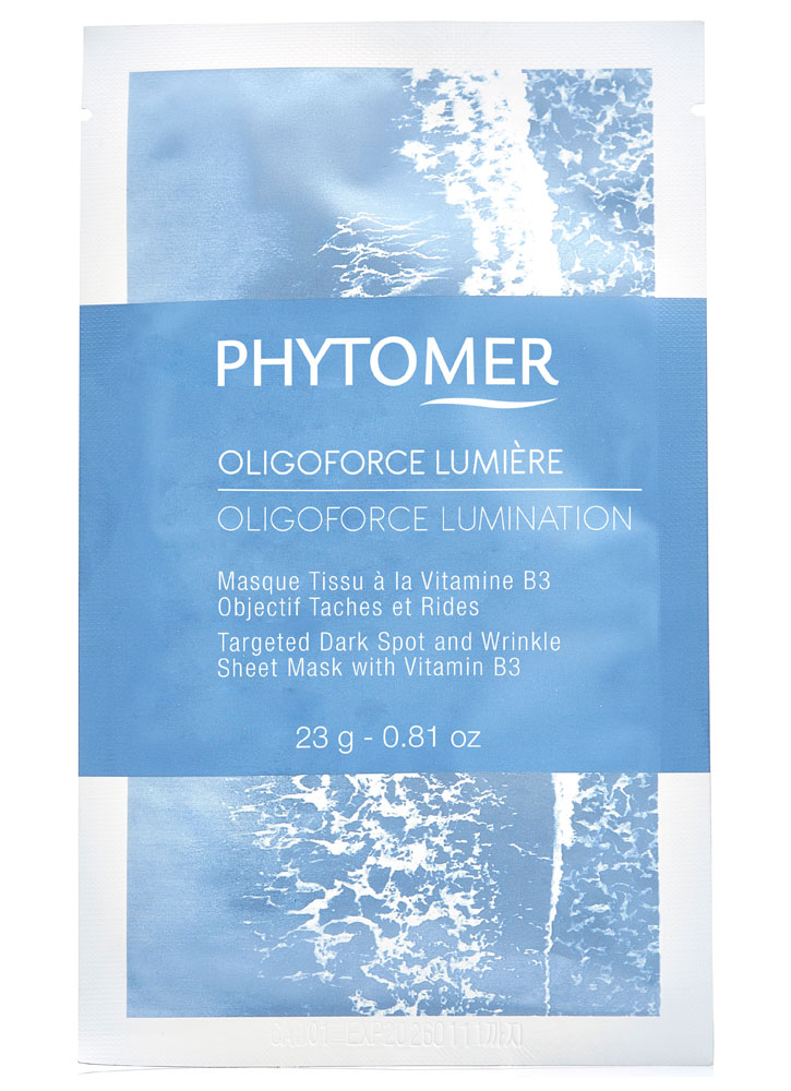 Маска тканевая омолаживающая PHYTOMER Oligoforce Lumination