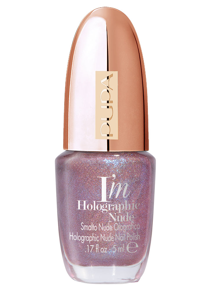 

Лак для ногтей Фиолетовая вселенная PUPA, I'M Holographic Nude