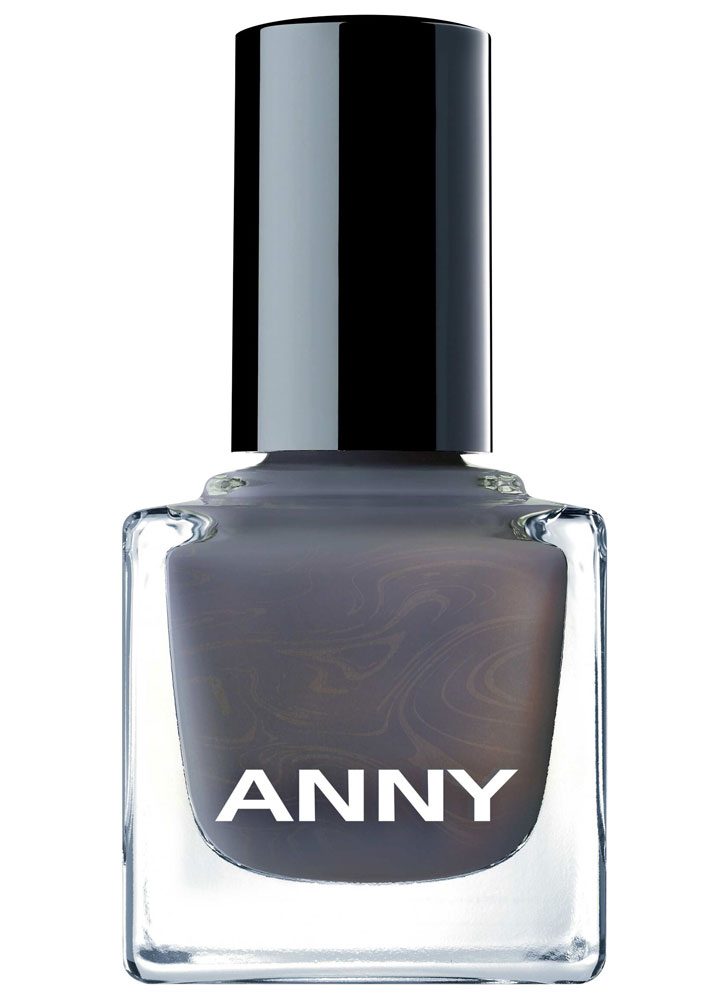 

Лак для ногтей Мокрый асфальт с золотым отливом ANNY, Shades