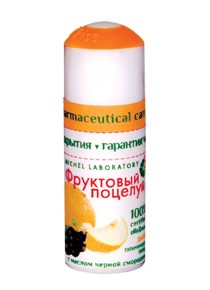 

Гигиеническая помада Дыня ФРУКТОВЫЙ ПОЦЕЛУЙ, Fruit Kiss