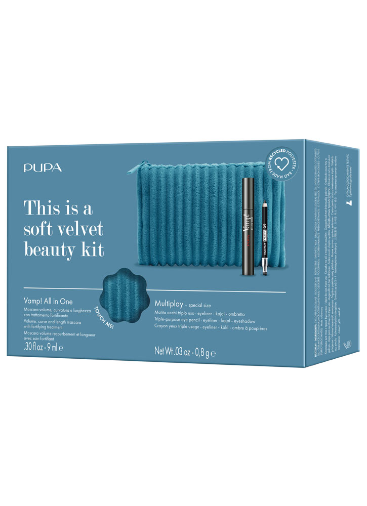 Набор косметический PUPA Kit Vamp! All in One+mini Multiplay+Pochette