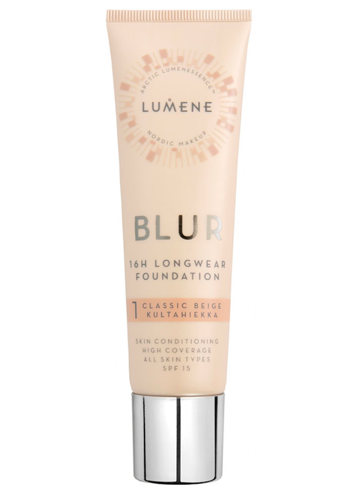 

Тональный крем устойчивый Classic Beige LUMENE, 16hrs longwear foundation/Blur