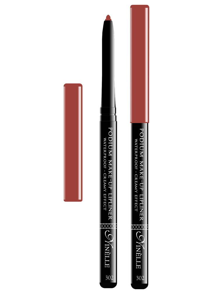 

Карандаш для губ водостойкий Чайная роза NINELLE, Podium Make-Up