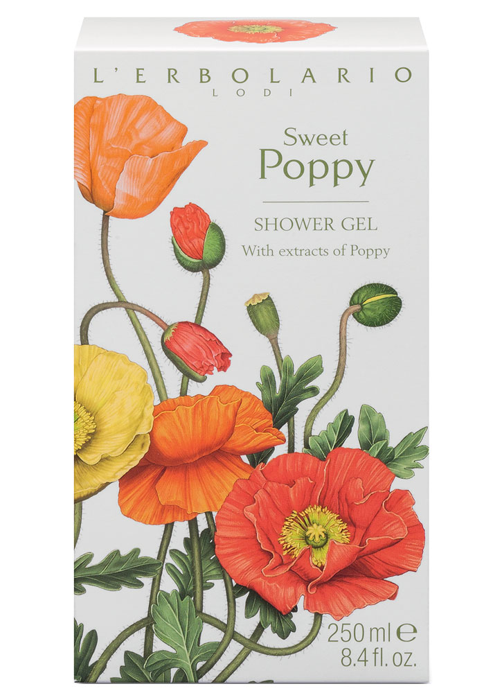 Гель для душа L'ERBOLARIO Sweet Poppy