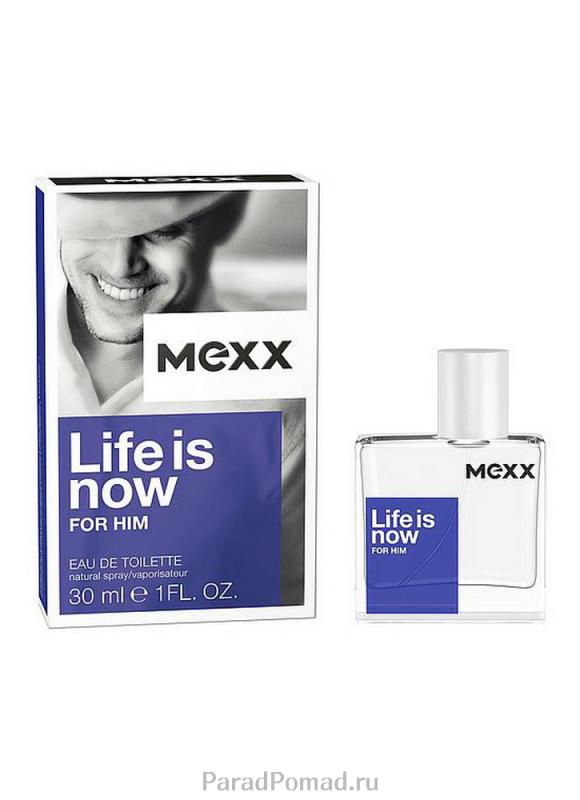 

Вода туалетная MEXX, Life Is Now 30 мл