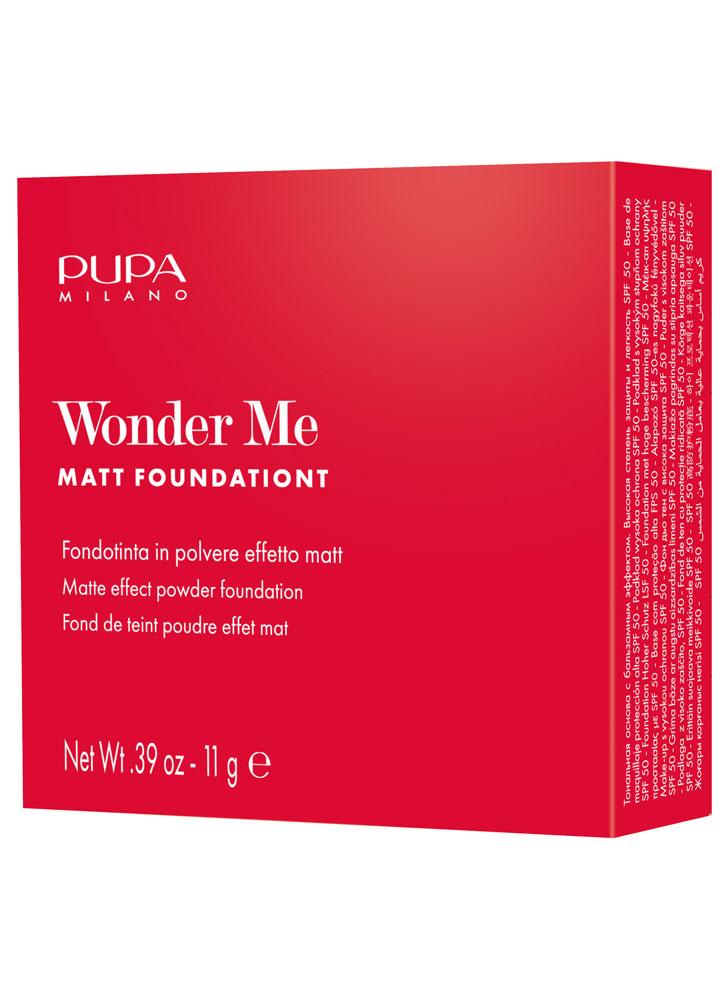 Тональная основа-пудра с матовым эффектом PUPA MILANO Wonder Me  040 Песочный