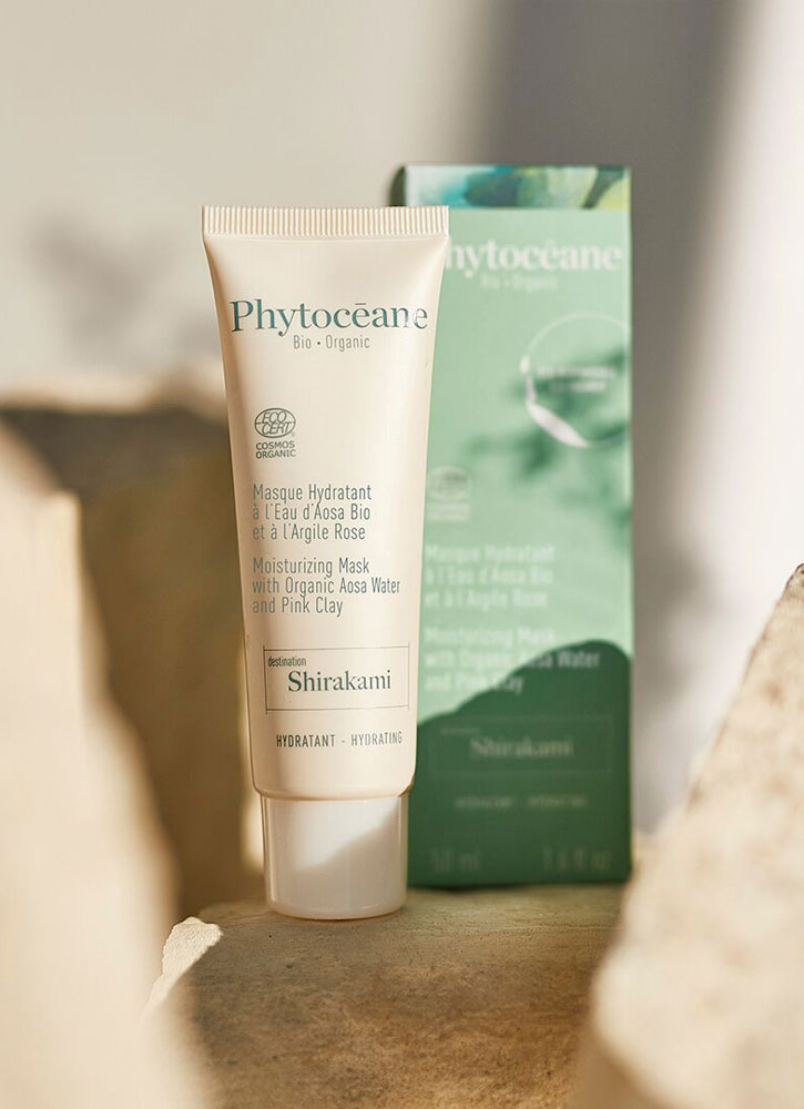 Маска для лица увлажняющая с водой Аоза PHYTOCEANE Shirakami