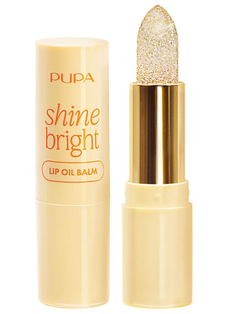 Бальзам-масло для губ сияющий PUPA MILANO Shine Bright 001 Кристальное сияние