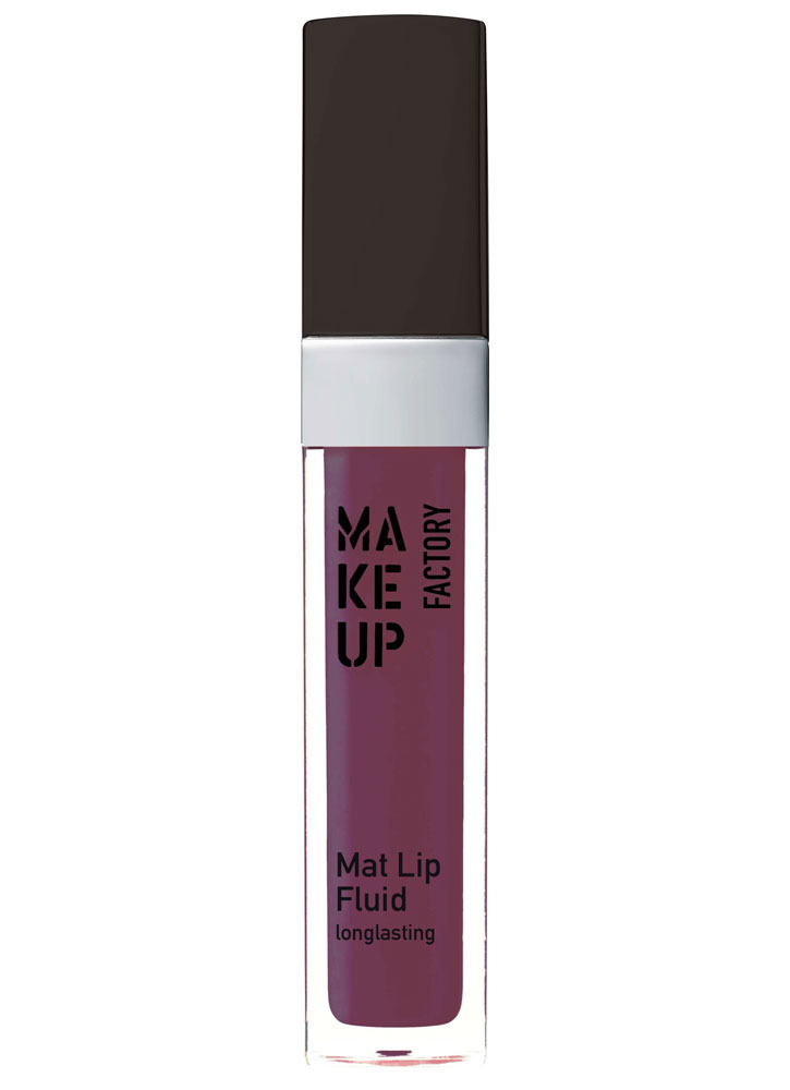 

Помада для губ жидкая матовая Красно-пурпурный MAKE UP FACTORY, Mat Lip Fluid longlasting