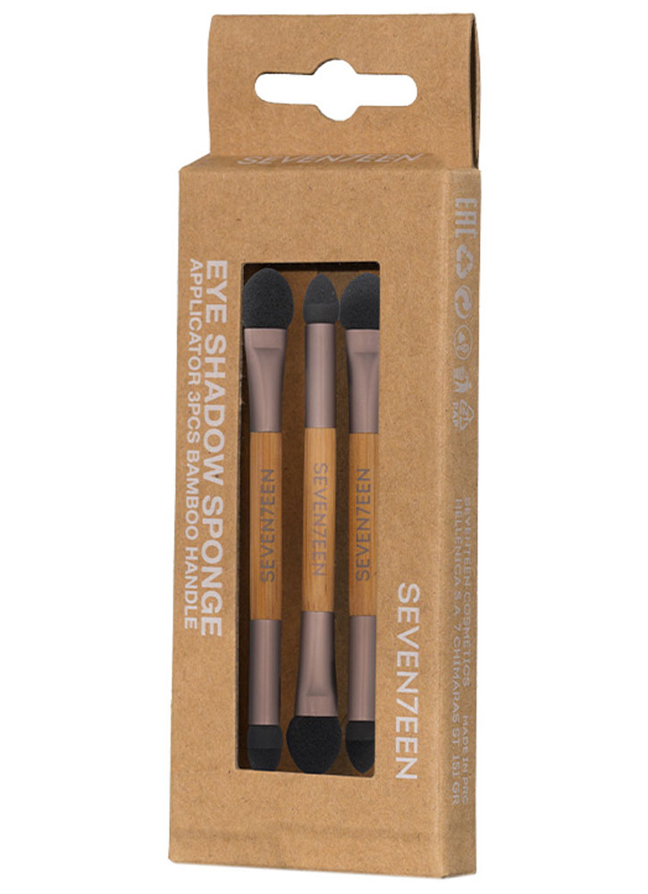 Набор из 3 аппликаторов для теней SEVEN7EEN Eyeshadow Sponge Applicators
