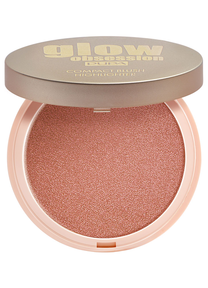 

Румяна для лица сияющие Закат PUPA, Glow Obsession Compact Blush Highlighter