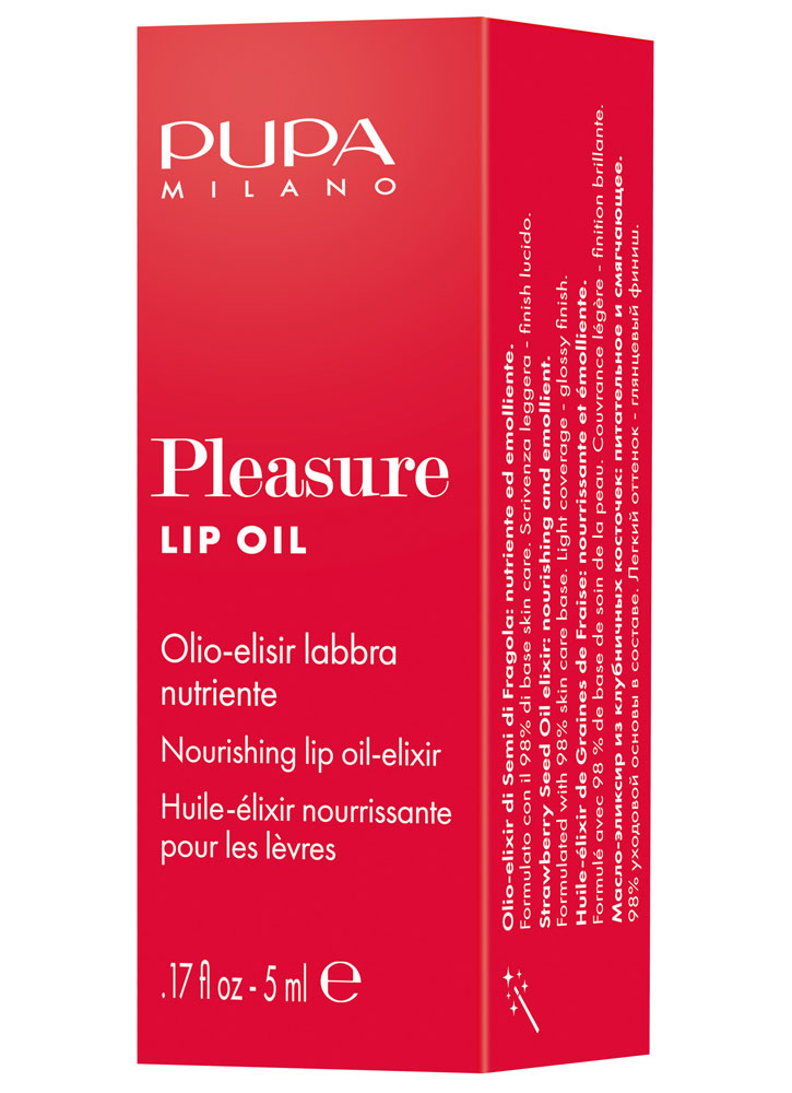 Масло-эликсир для губ PUPA MILANO Pleasure 004 Сочная вишня