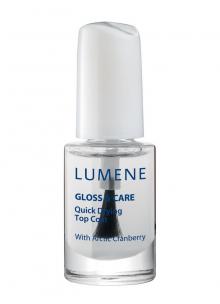 Покрытие быстросохнущее для закрепления лака 3 в 1 Quick Drying Top Coat Gloss & Care