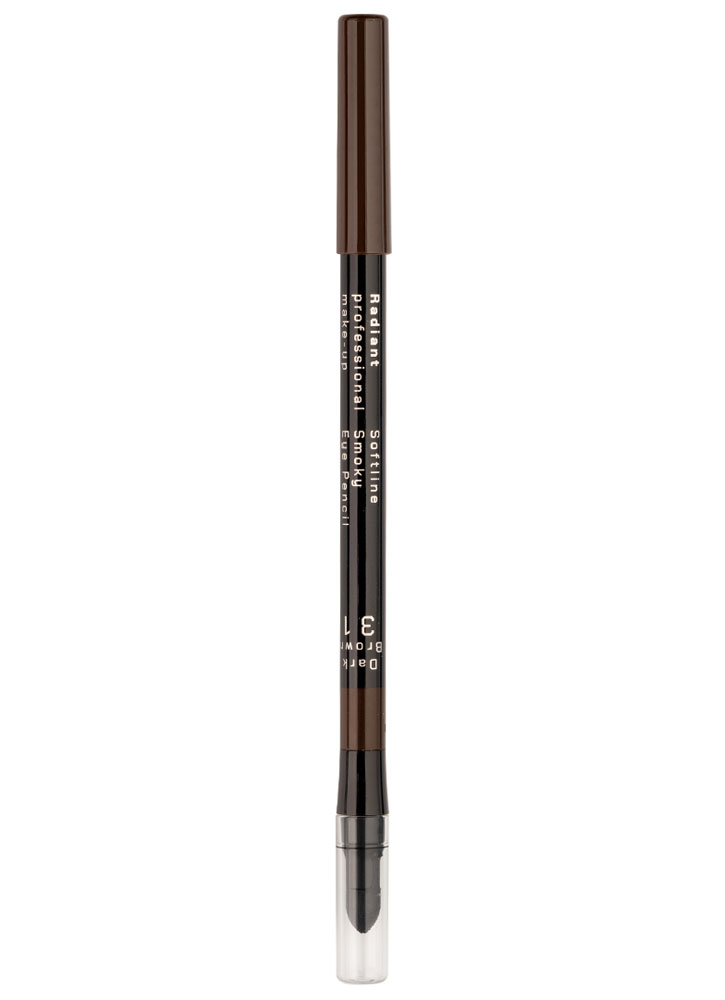 Карандаш для глаз RADIANT PROFESSIONAL MAKE-UP Softline Eye Pencil Waterproof 31 Коричневый смоки