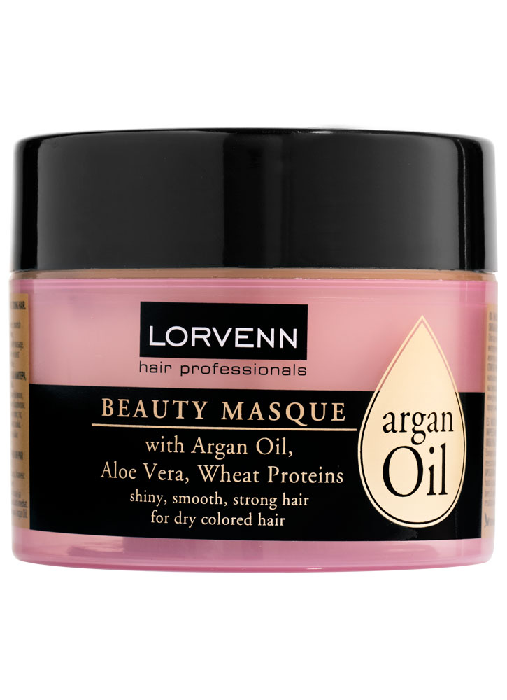 Маска для волос с аргановым маслом LORVENN HAIR PROFESSIONALS Argan Oil