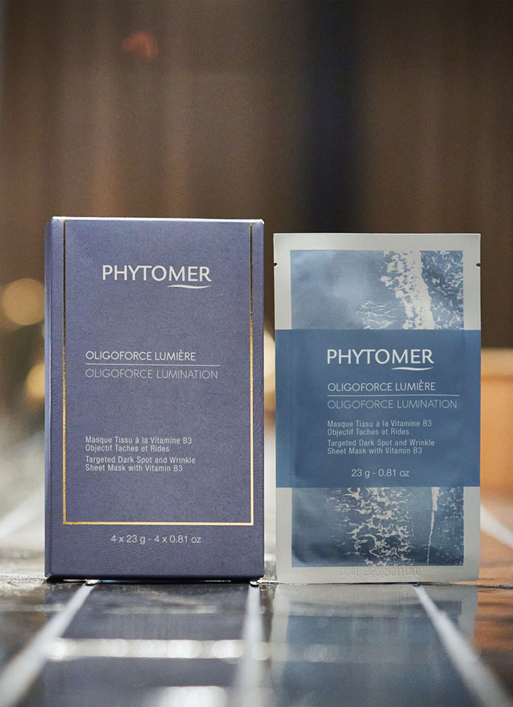 Маска тканевая омолаживающая PHYTOMER Oligoforce Lumination