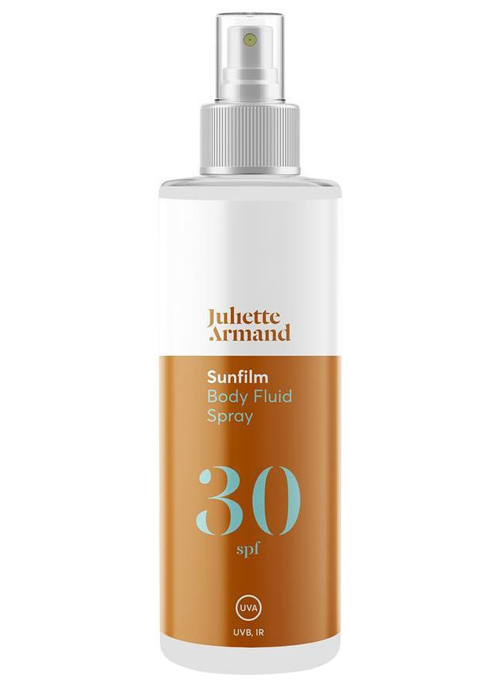 Флюид-спрей солнцезащитный SPF30 для тела без тона JULIETTE ARMAND Body Fluid Spray