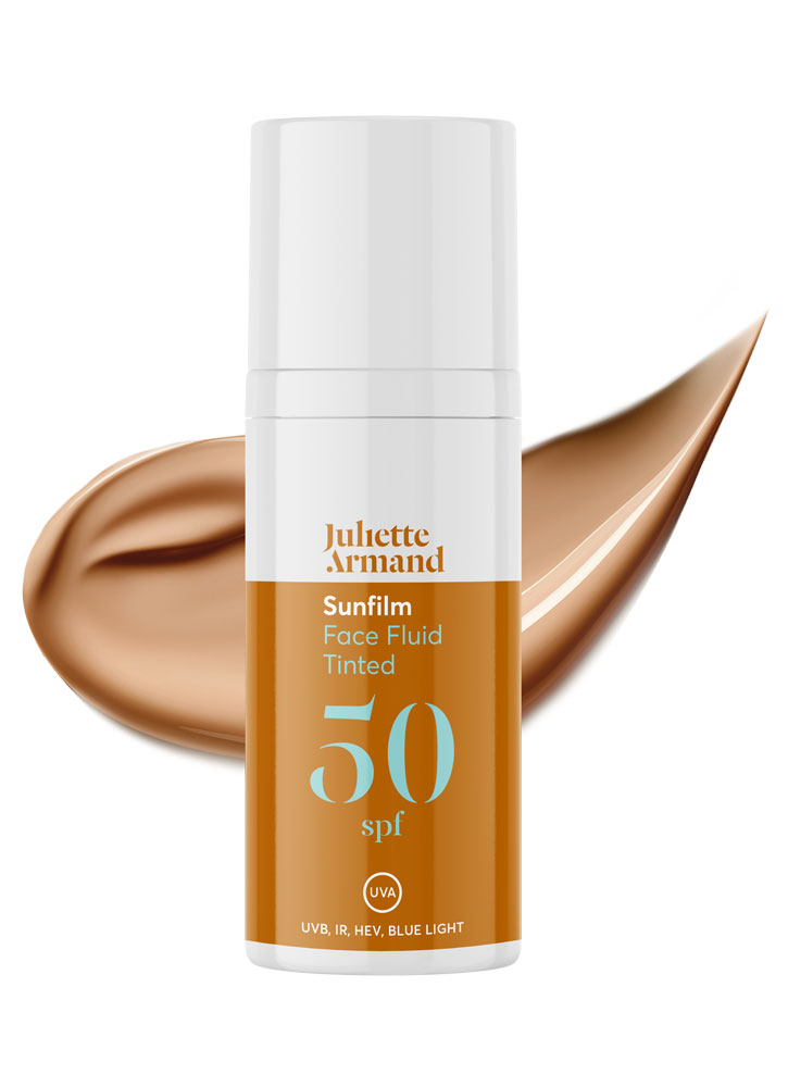 Флюид для лица солнцезащитный тонирующий JULIETTE ARMAND Face Fluid Tinted SPF50