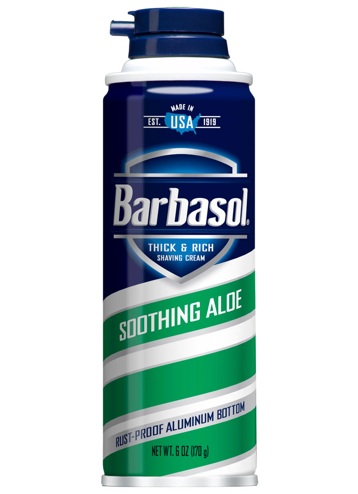 

Крем-пена для бритья смягчающая с экстрактом алоэ BARBASOL, Soothing Aloe Shaving Cream 170g