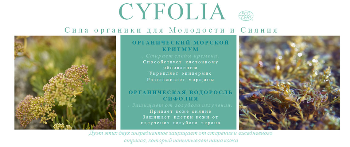 Новинки Phytomer CYFOLIA!