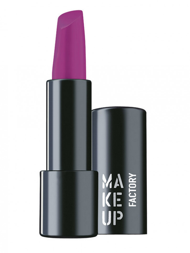 

Помада для губ полуматовая Пурпурный MAKE UP FACTORY