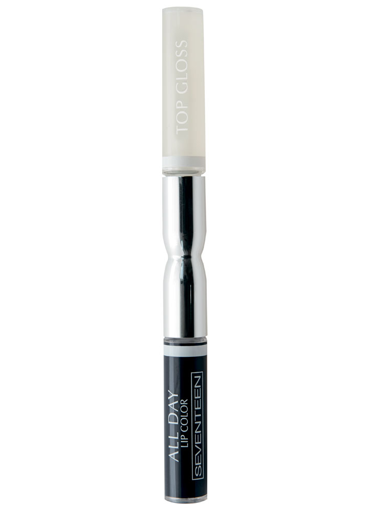 

Помада-блеск для губ жидкая Черный SEVENTEEN, All Day Lip Color &Top Gloss