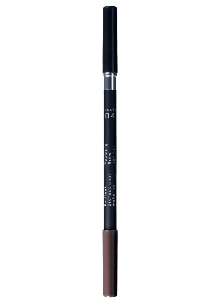 Карандаш для бровей пудровый RADIANT PROFESSIONAL MAKE-UP Powdery Brow Definer 04 Шоколад