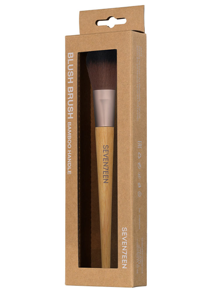Кисть для румян SEVEN7EEN Blush Brush Bamboo Handle
