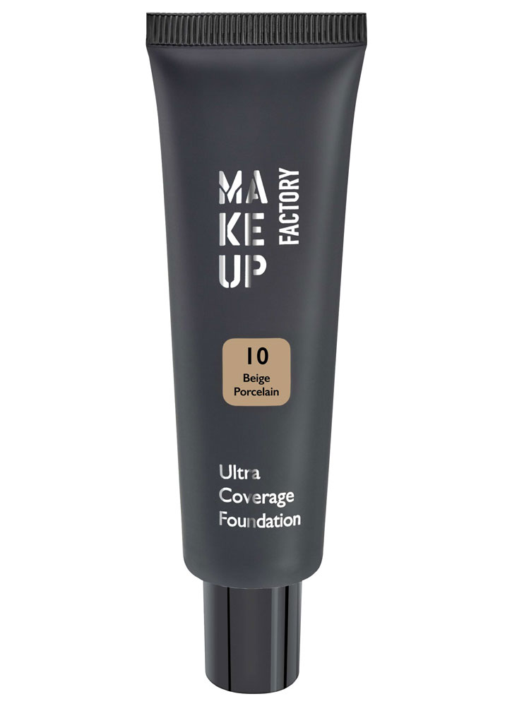 

Крем тональный ультраплотный Бежевый фарфор MAKE UP FACTORY, Ultra Coverage Foundation