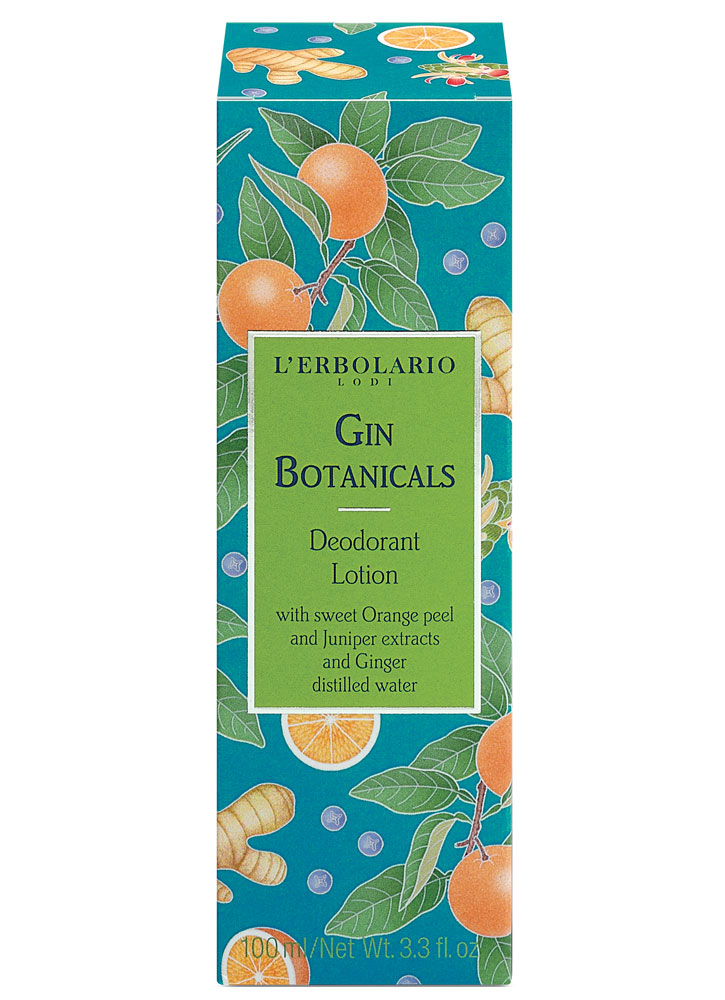 Лосьон-дезодорант L'ERBOLARIO Gin Botanicals