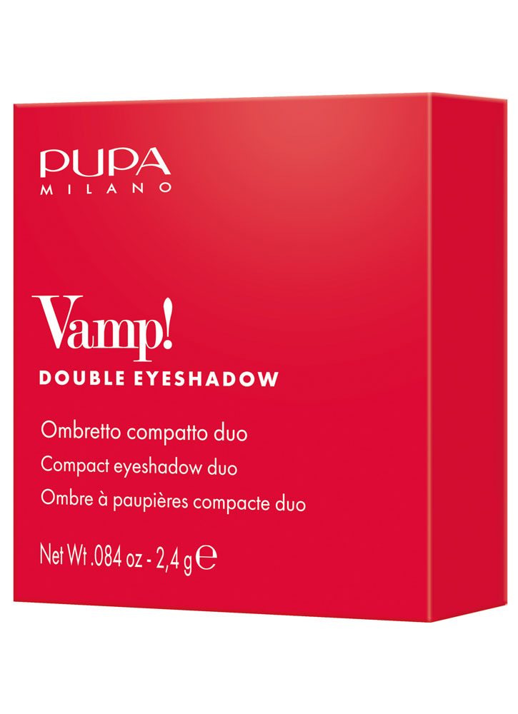 Тени компактные для век двойные PUPA MILANO Vamp!  009 Лунный камень
