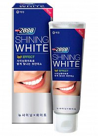 Зубная паста отбеливающая сияющая белизна Shining White DENTAL CLINIC 2080