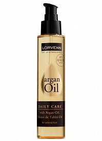 Масло для волос регулярный уход Daily Care Argan Oil 125 мл LORVENN