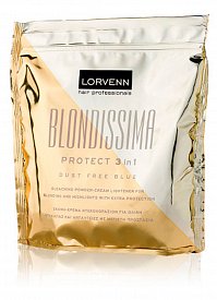 Порошковый осветлитель универсальный Blondissima protect 3 in 1, 500 гр. LORVENN