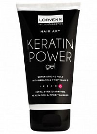 Гель для волос сверхсильной длительной фиксации Keratin Power Gel